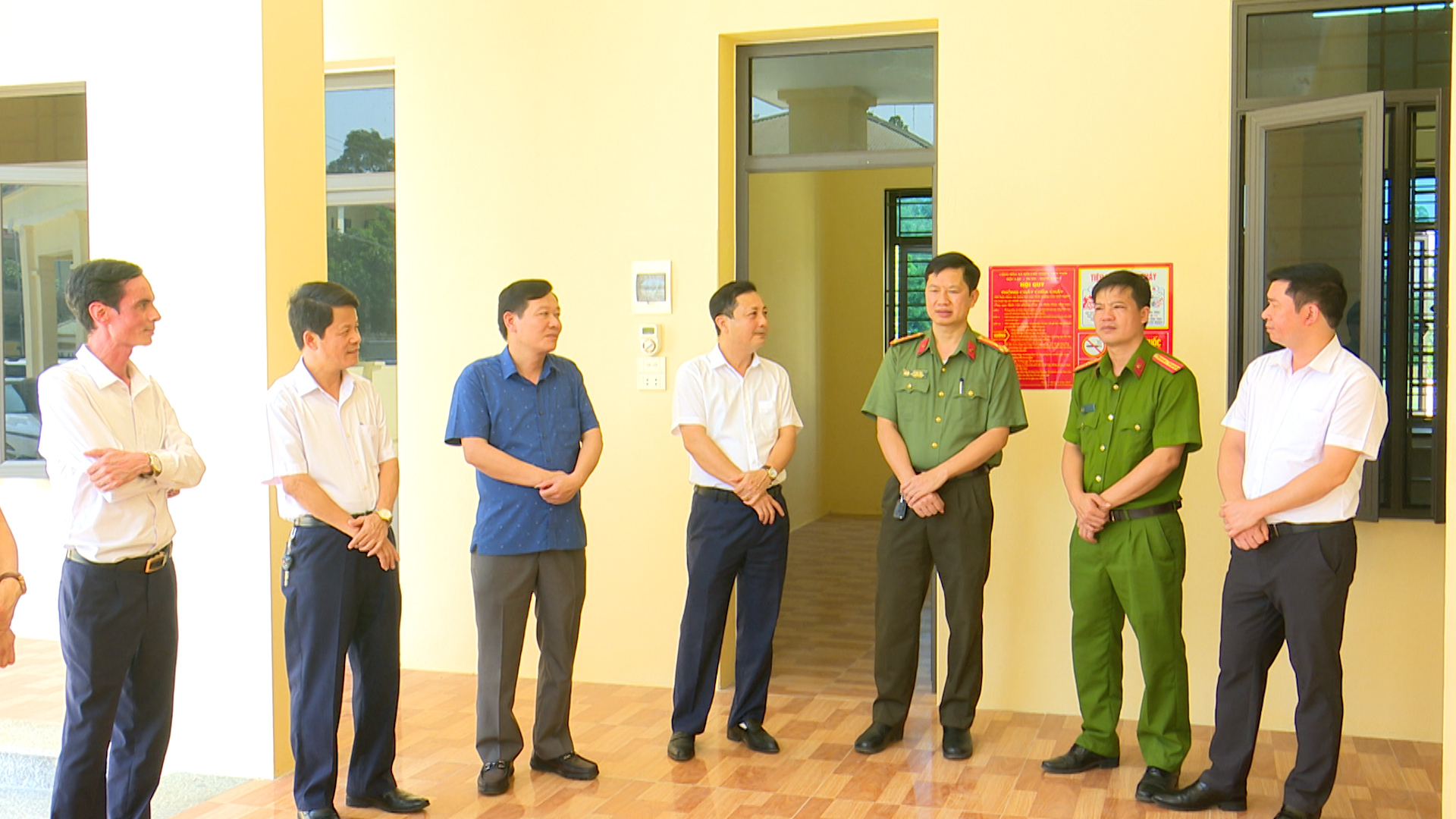 Huyện Phù Ninh tổ chức bàn giao, đưa vào sử dụng Trụ sở làm việc của Công an thị trấn Phong Châu