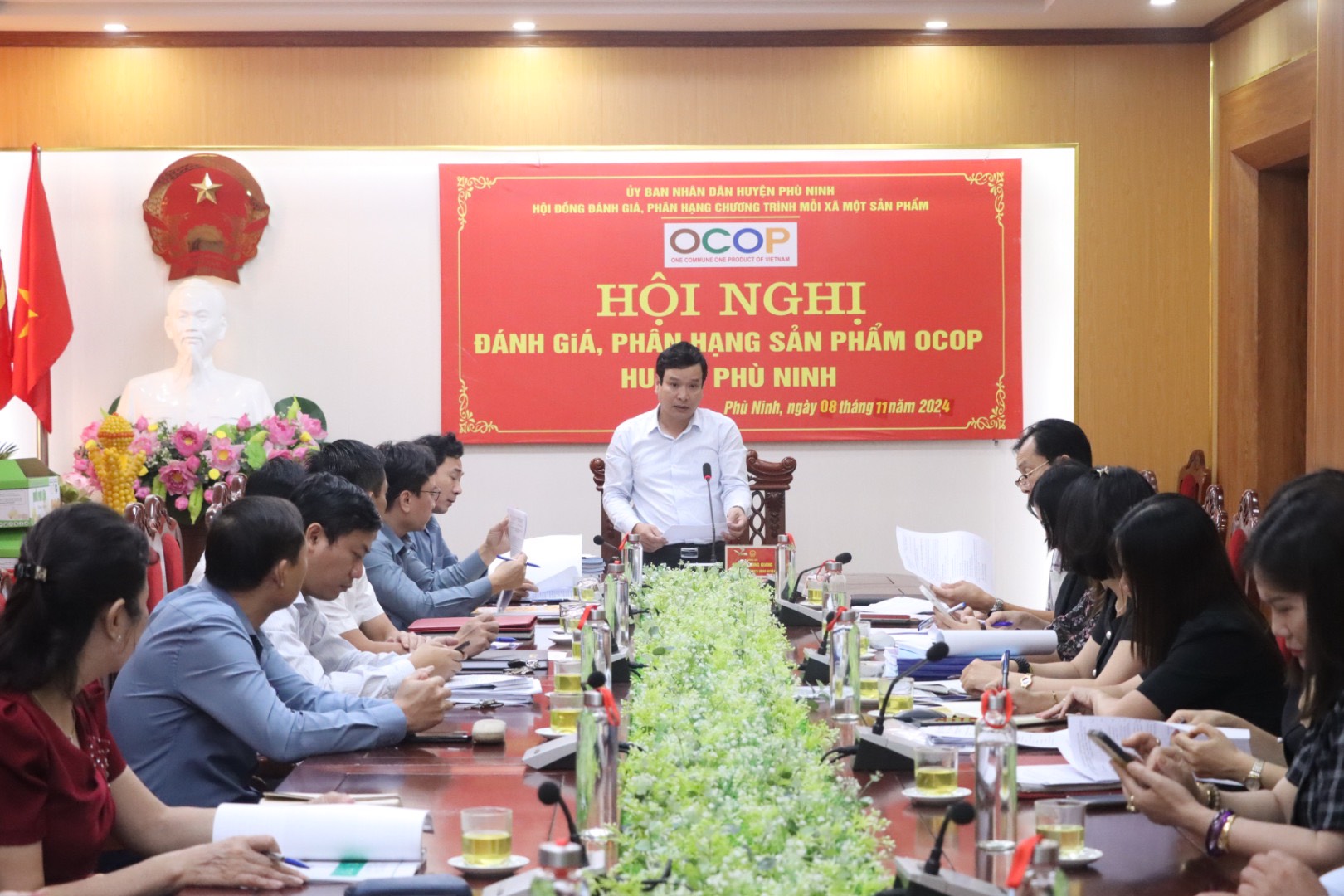 Huyện Phù Ninh tổ chức hội nghị đánh giá, phân hạng sản phẩm OCCOP năm 2024