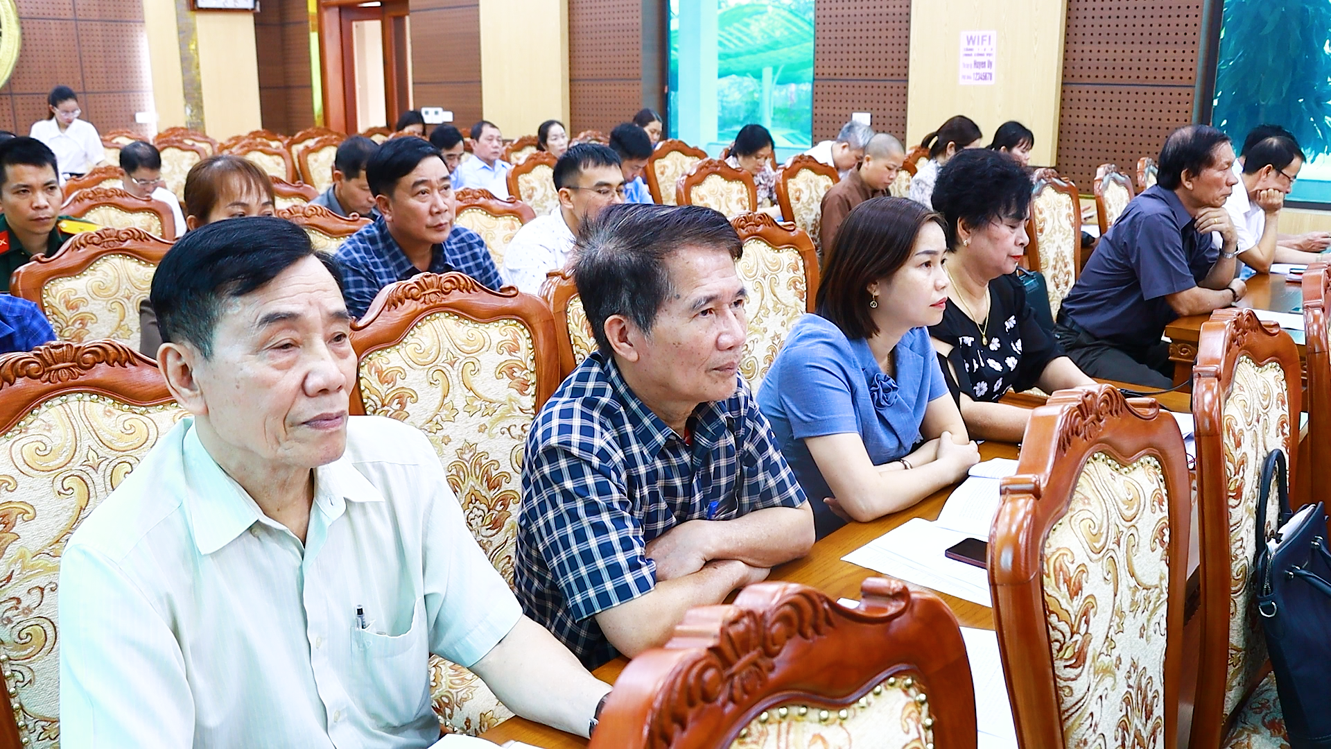 UB MTTQ huyện Phù Ninh tổ chức hội nghị lấy ý kiến vào dự thảo báo cáo chính trị Đại hội MTTQ tỉnh và huyện nhiệm kỳ 2024-2029