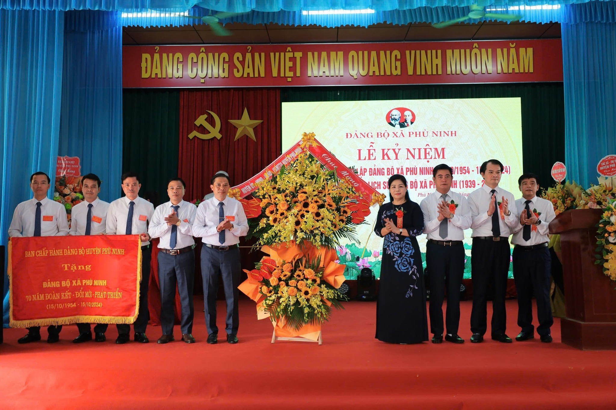 Đảng bộ xã Phù Ninh - 70 năm vững niềm tin theo Đảng