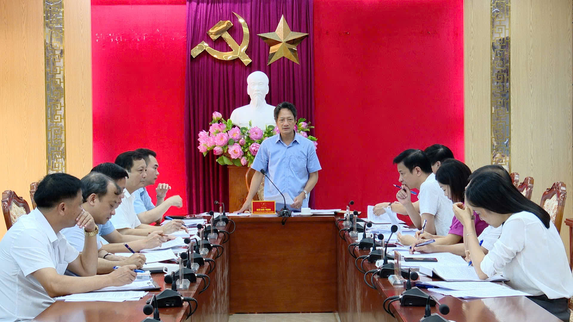 HỘI NGHỊ BTV ĐẢNG ỦY XÃ PHÙ NINH THÁNG 7